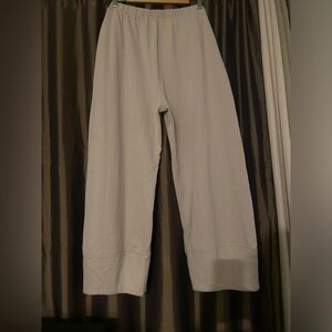 Zara Comfortable Beige Lounge Pants/ Size Medium